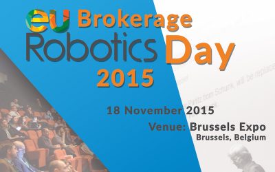 Participamos en el euRobotics Brokerage Day 2015