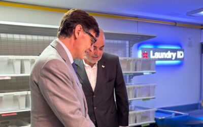 Laundry ID es la lavandería que ‘pone la tecnología al servicio de la inclusión’, según el President de la Generalitat